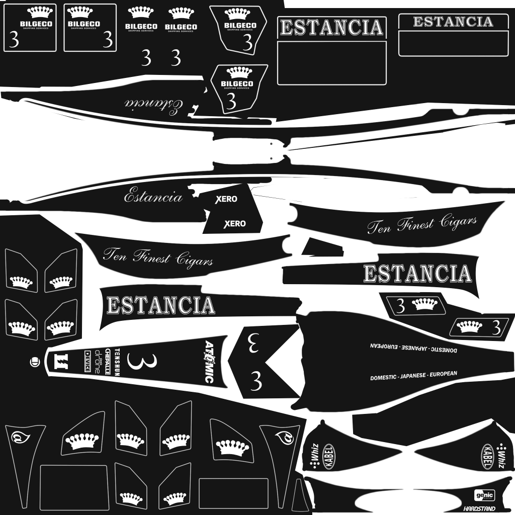 Declasse DR1 livery 7 template