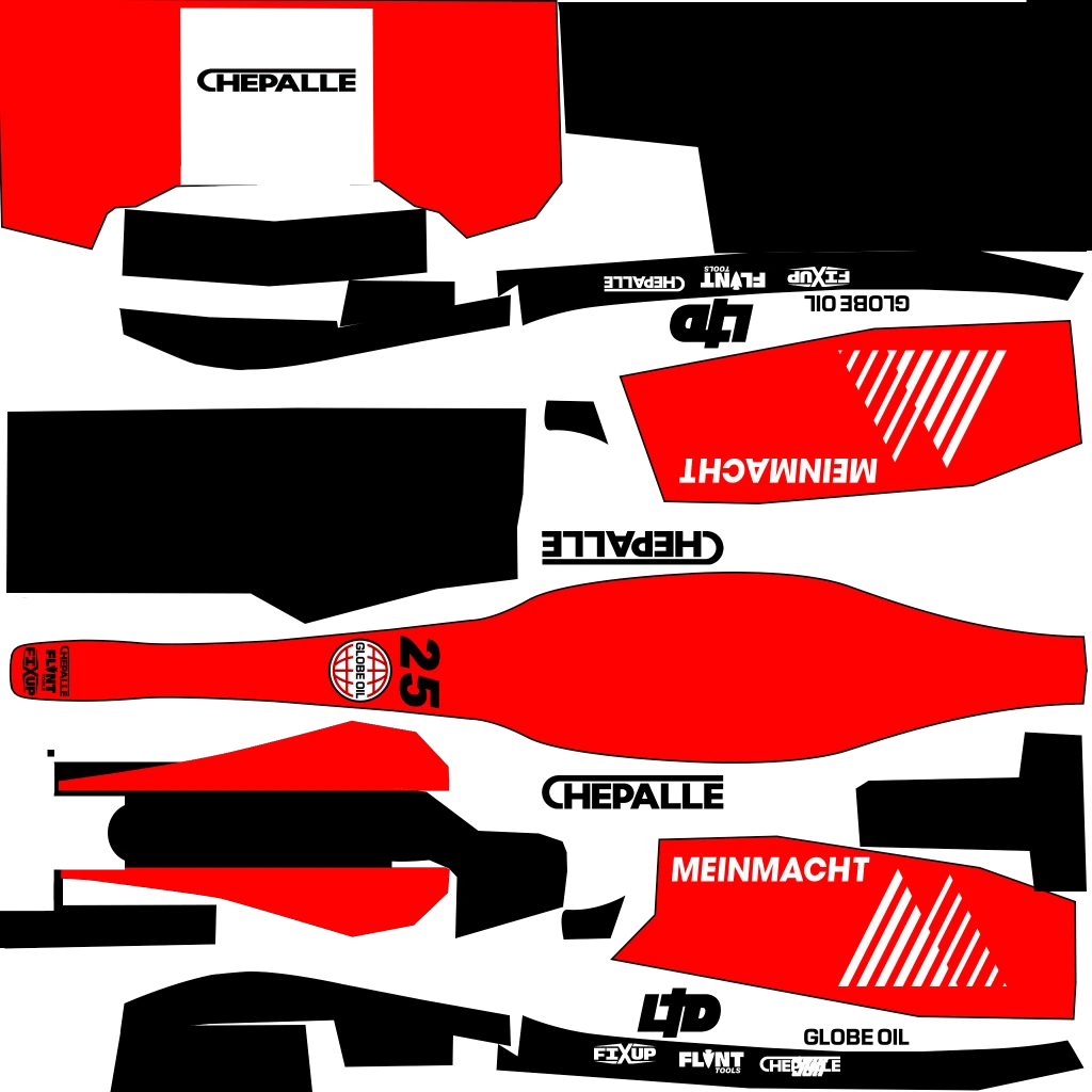 Benefactor BR8 livery 4 template