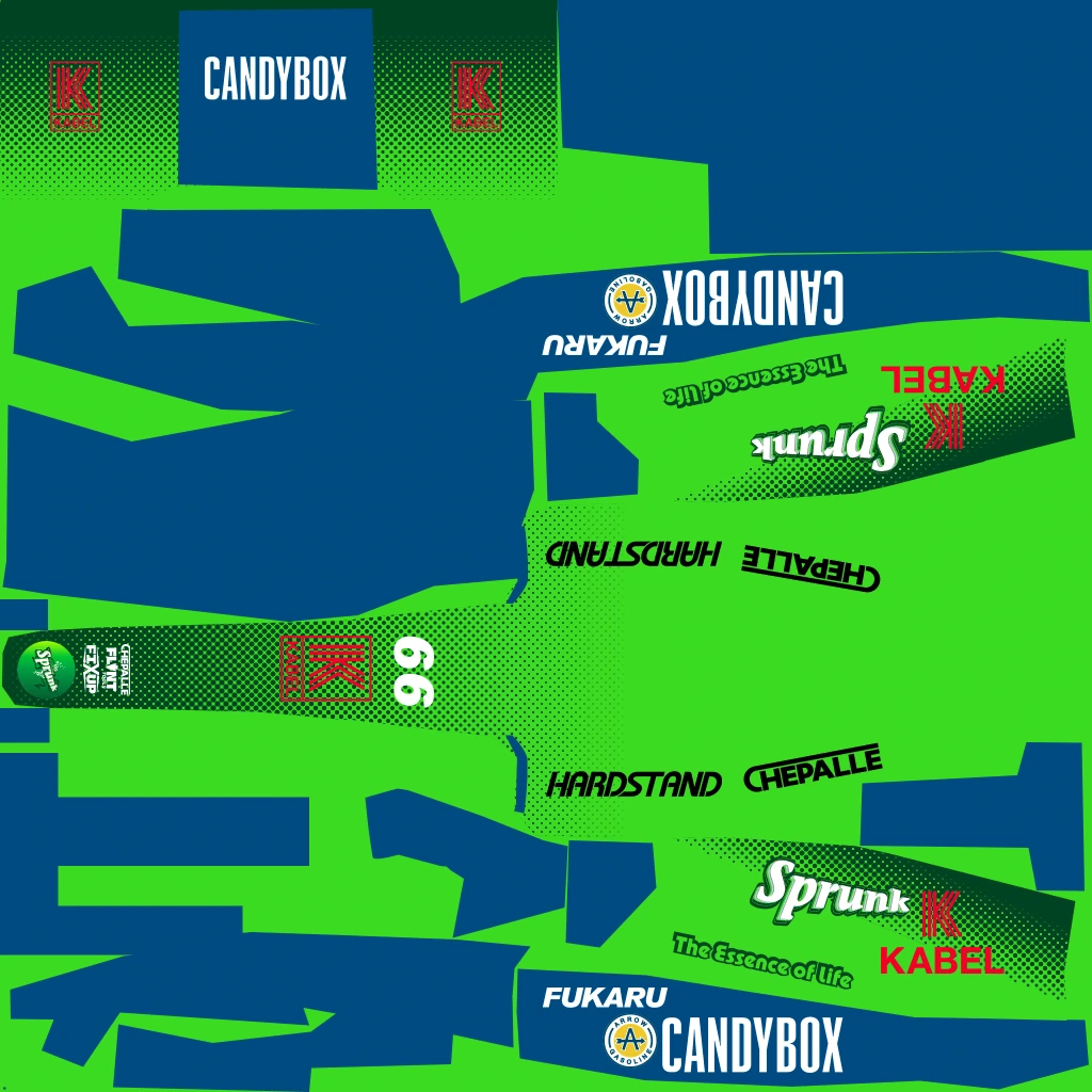 Benefactor BR8 livery 8 template