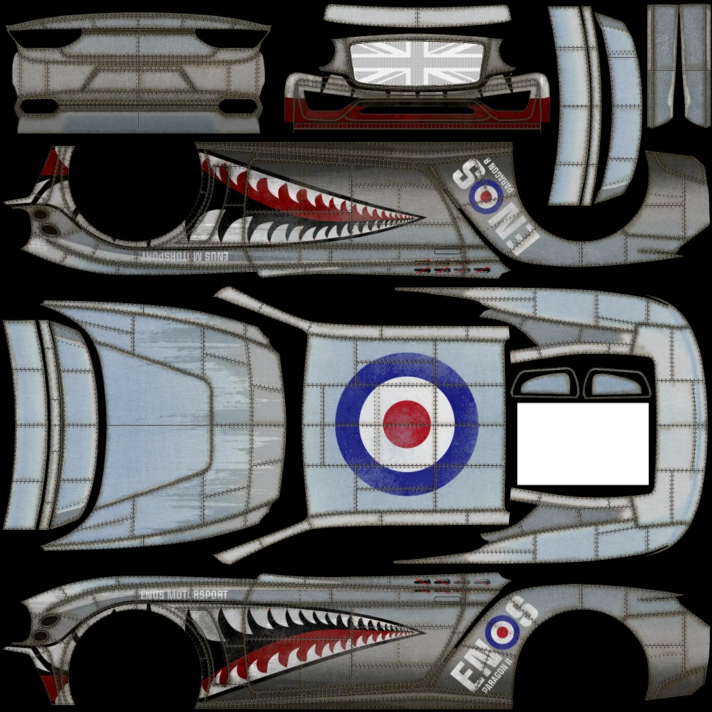 Enus Paragon R livery 4 template