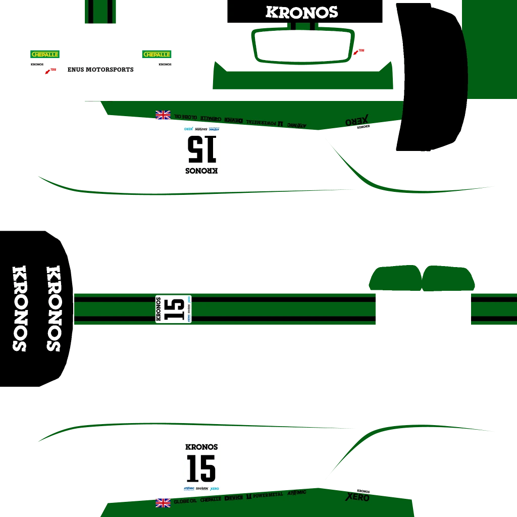 Enus Paragon R livery 6 template