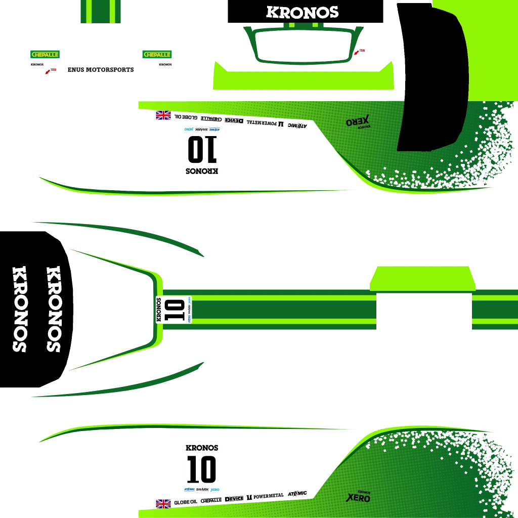 Enus Paragon R livery 7 template