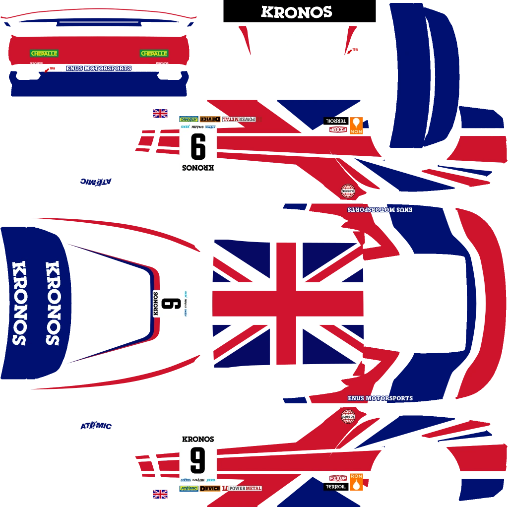 Enus Paragon R livery 8 template