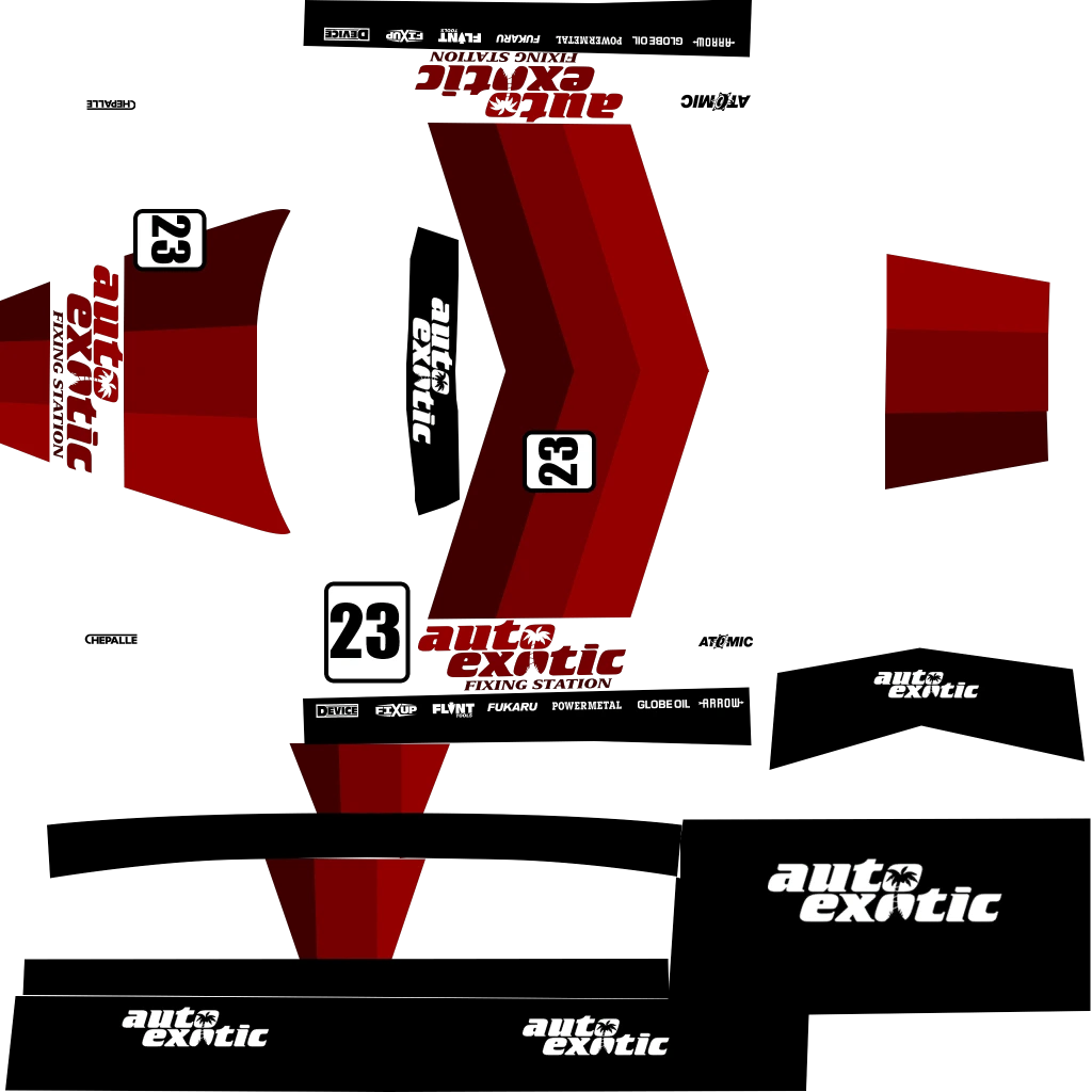 Maibatsu Penumbra FF livery 9 template