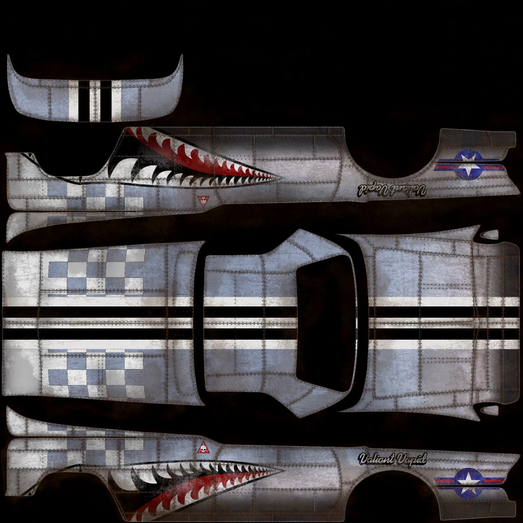 Vapid Peyote Gasser livery 10 template