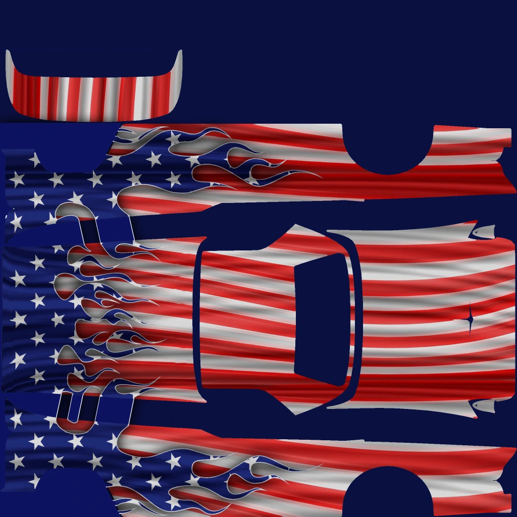 Vapid Peyote Gasser livery 6 template