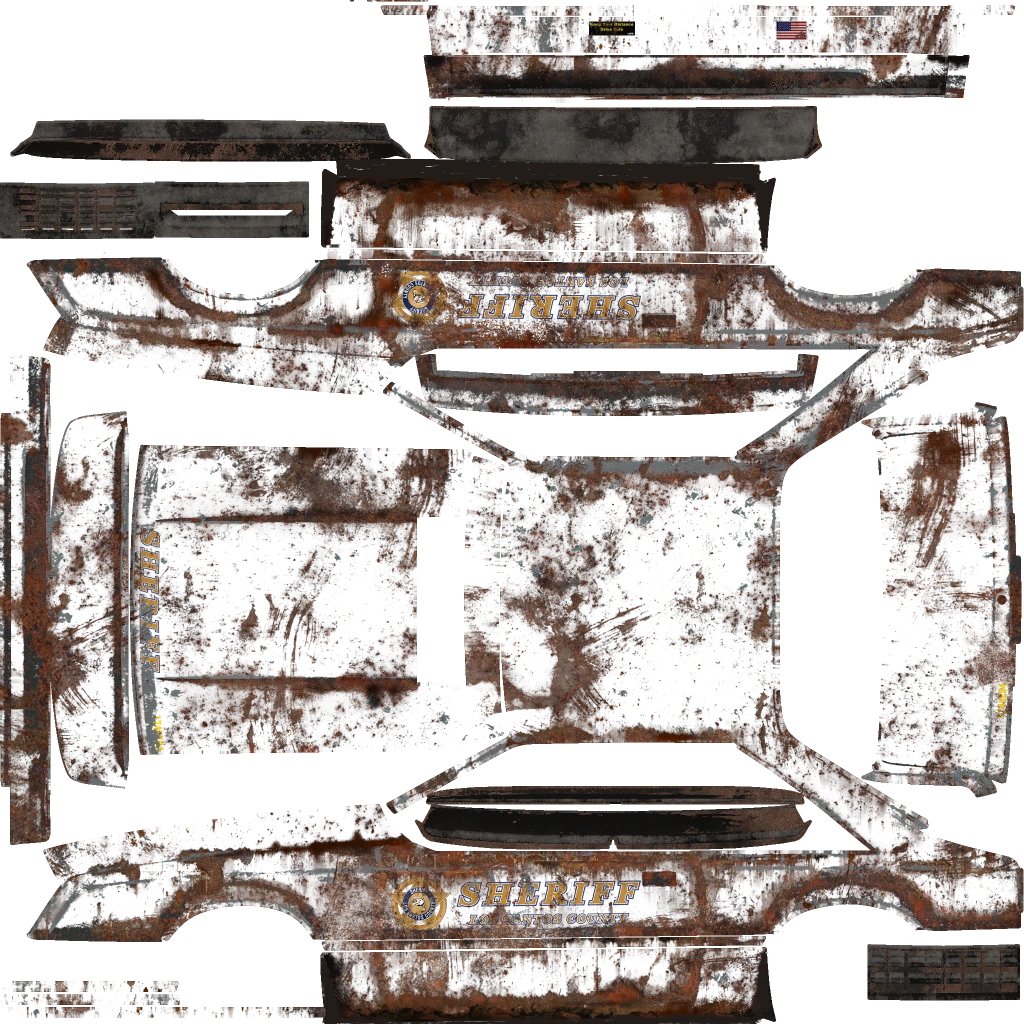 Vapid Dominator FX Interceptor livery 10 template