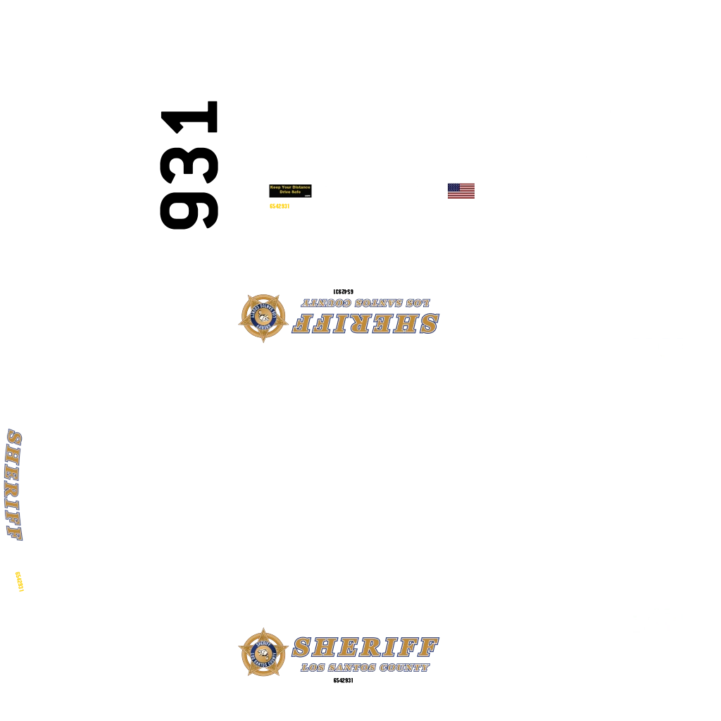 Bravado Gauntlet Interceptor livery 5 template