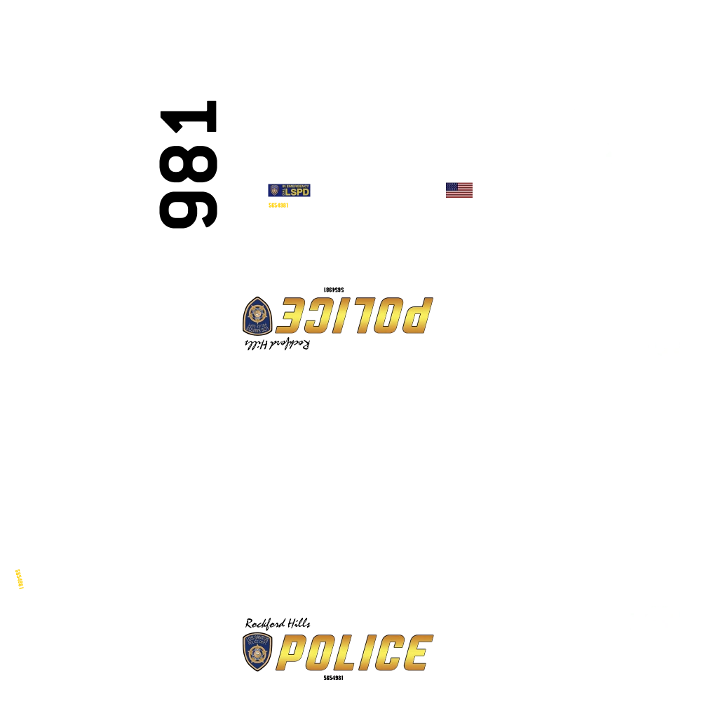 Bravado Gauntlet Interceptor livery 8 template