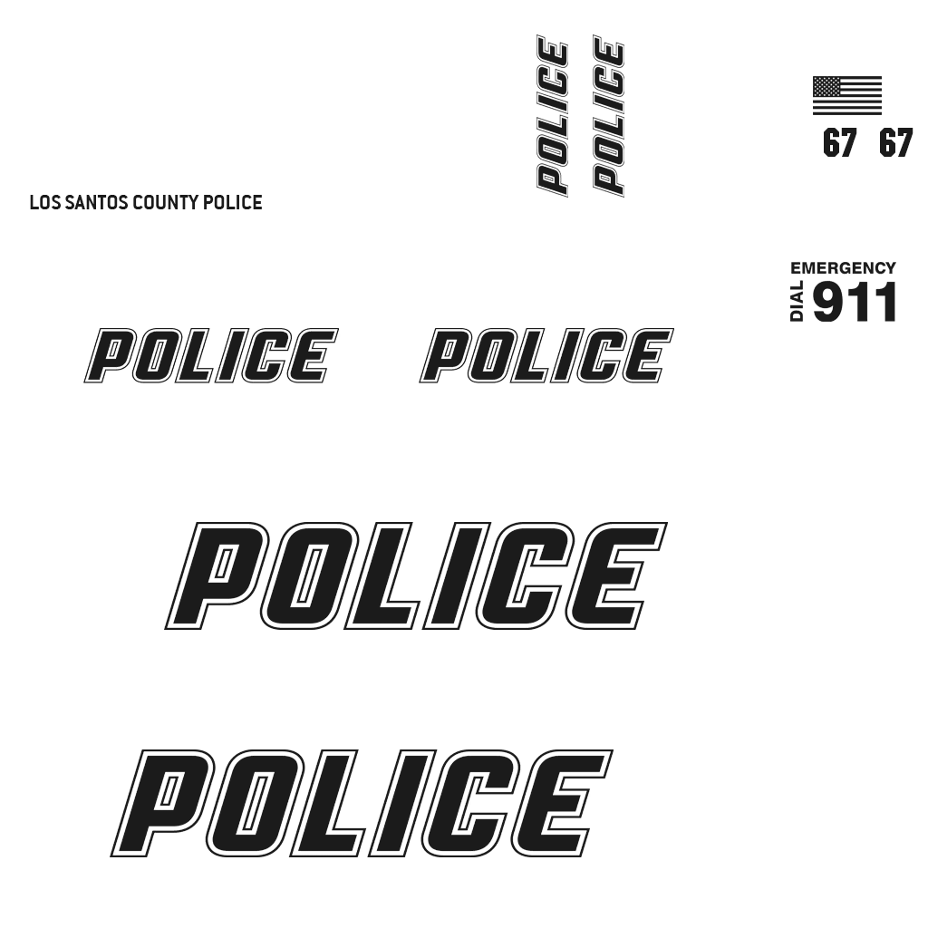 Vapid Stanier LE Cruiser livery 24 template
