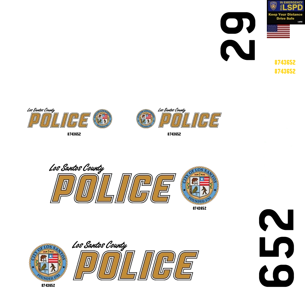 Vapid Stanier LE Cruiser livery 6 template