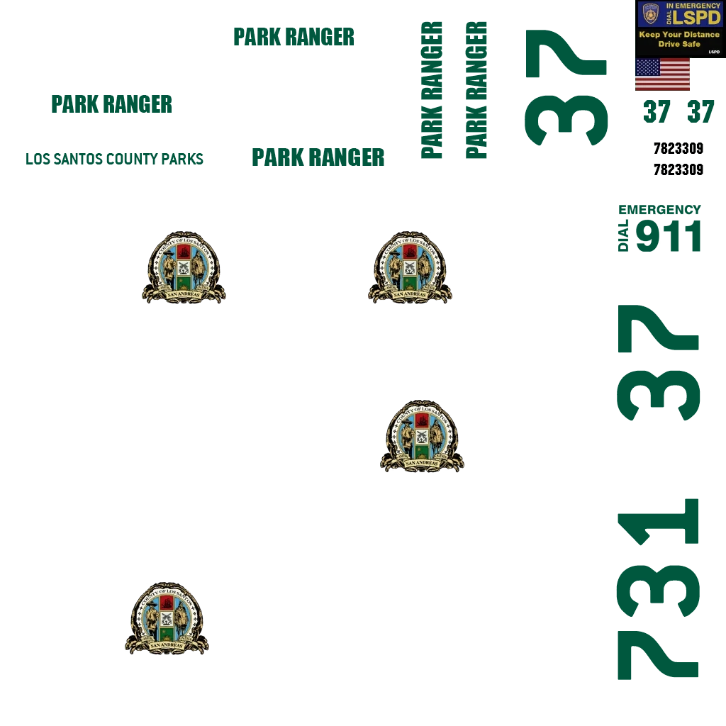 Vapid Stanier LE Cruiser livery 22 template