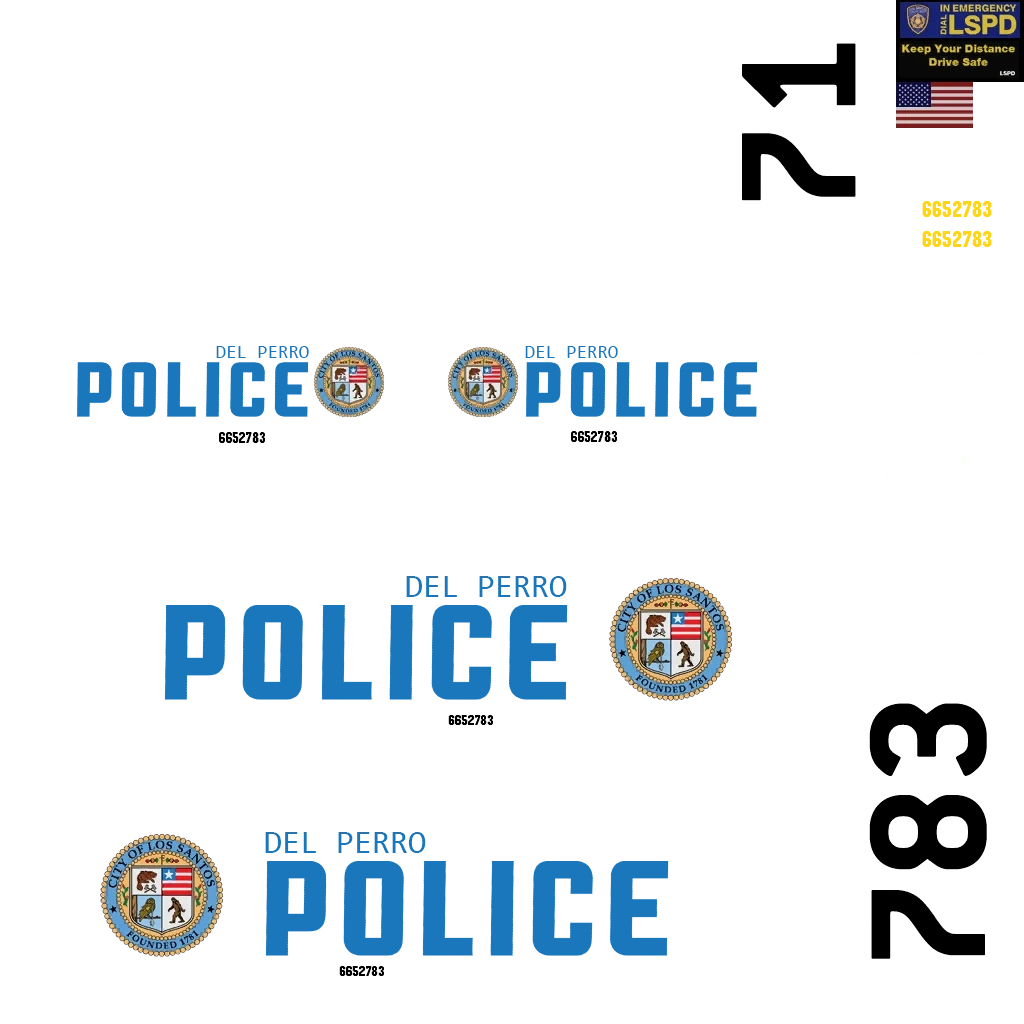 Vapid Stanier LE Cruiser livery 13 template