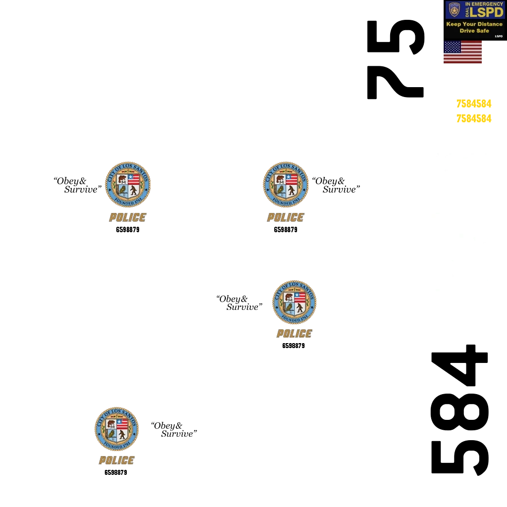 Canis Terminus Patrol livery 1 template