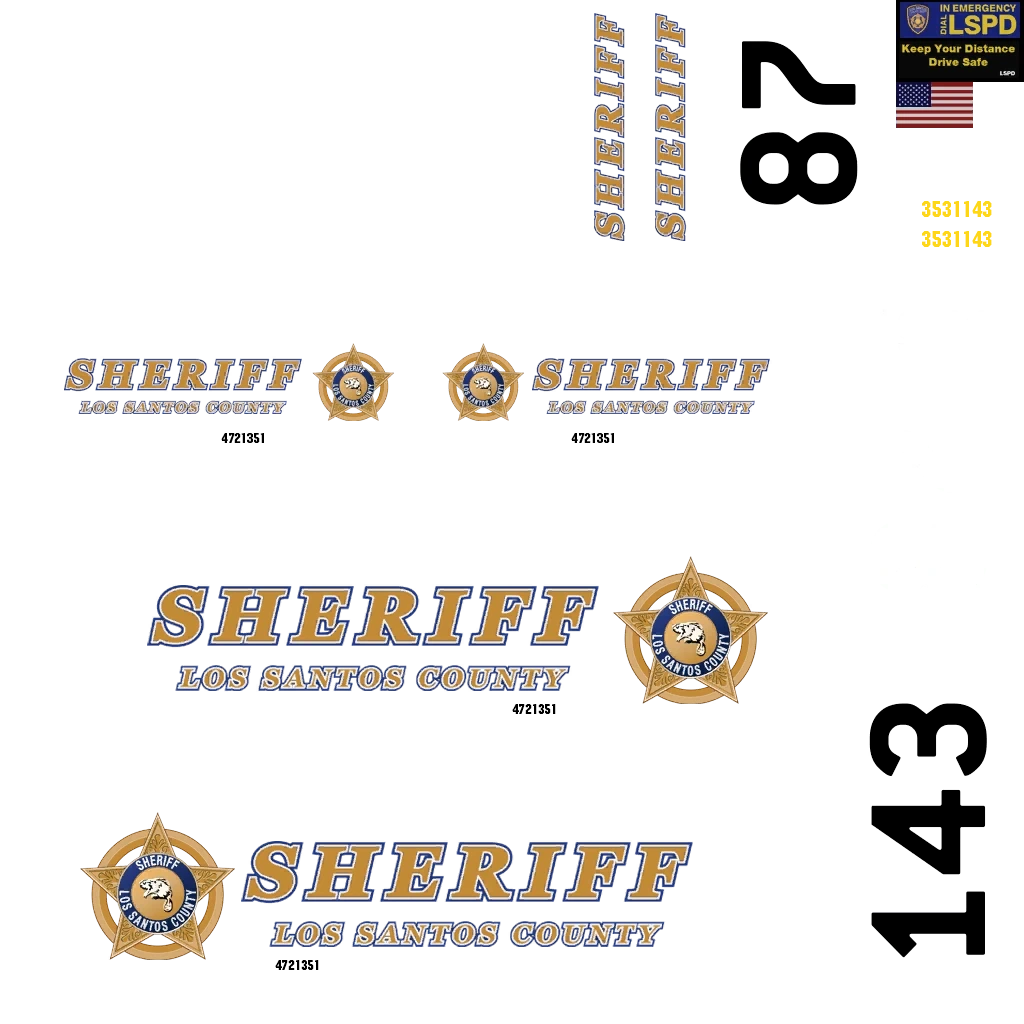 Canis Terminus Patrol livery 10 template