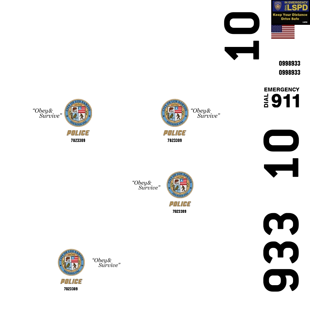 Canis Terminus Patrol livery 19 template