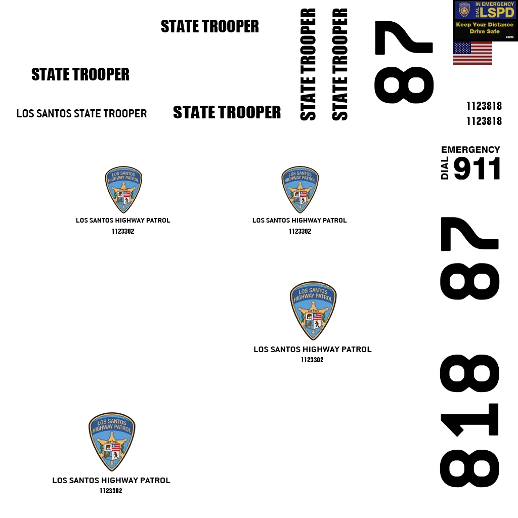 Canis Terminus Patrol livery 20 template