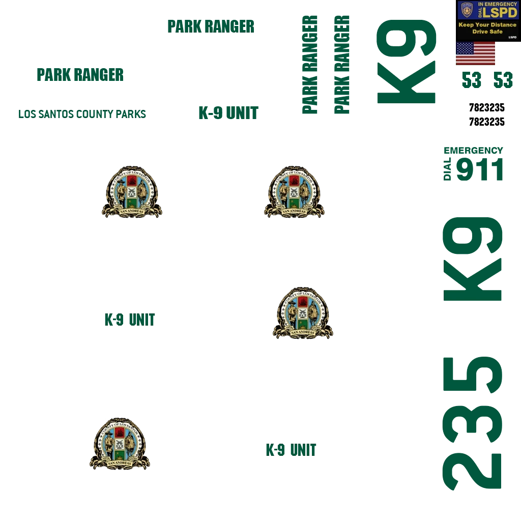 Canis Terminus Patrol livery 27 template