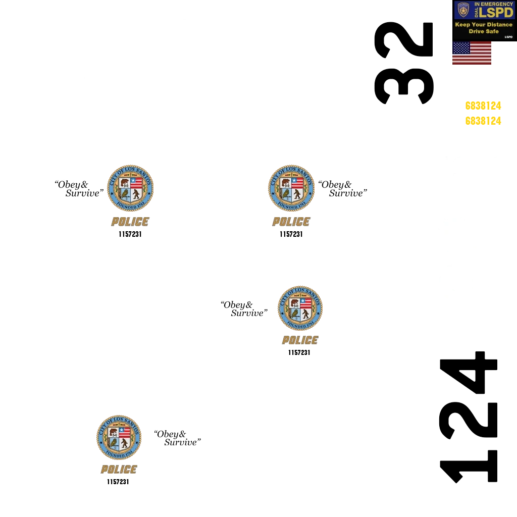 Canis Terminus Patrol livery 3 template