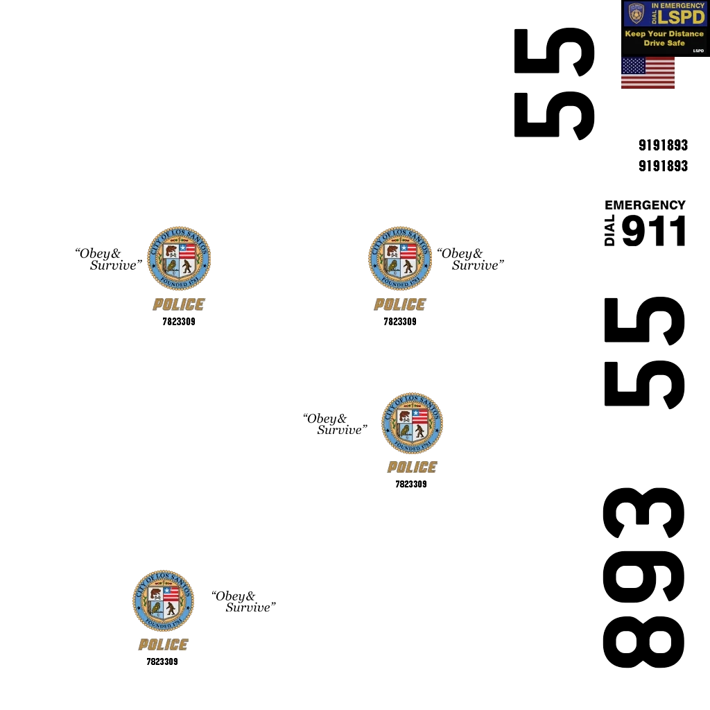 Canis Terminus Patrol livery 6 template