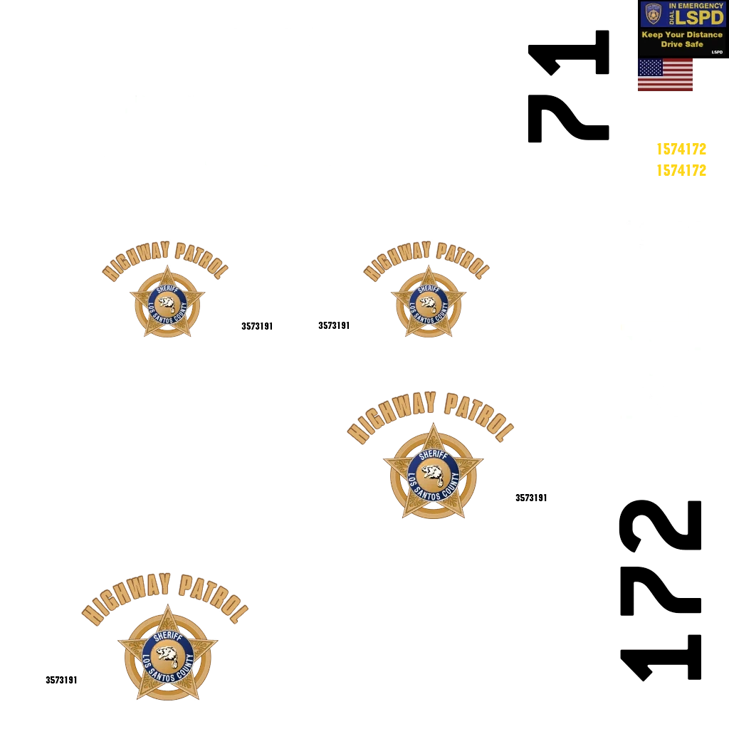 Canis Terminus Patrol livery 9 template