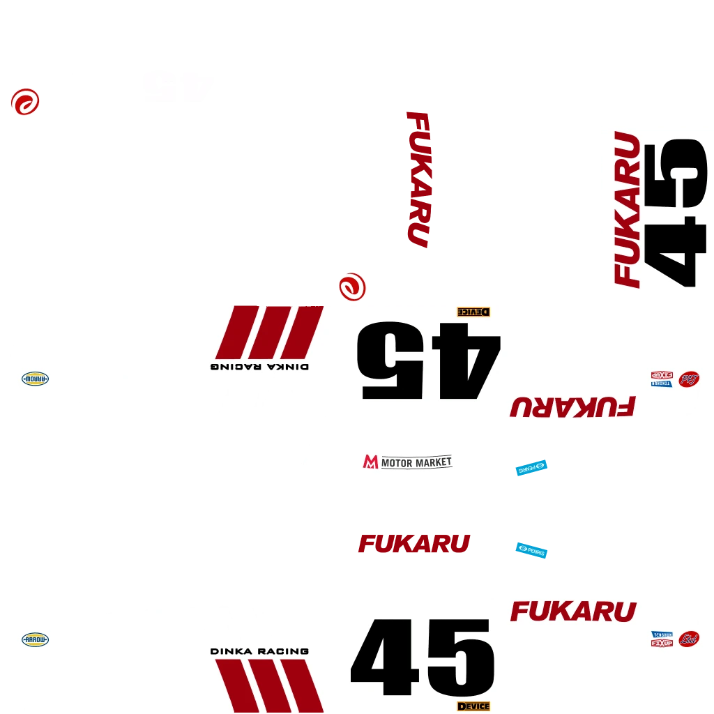 Dinka Postlude livery 8 template