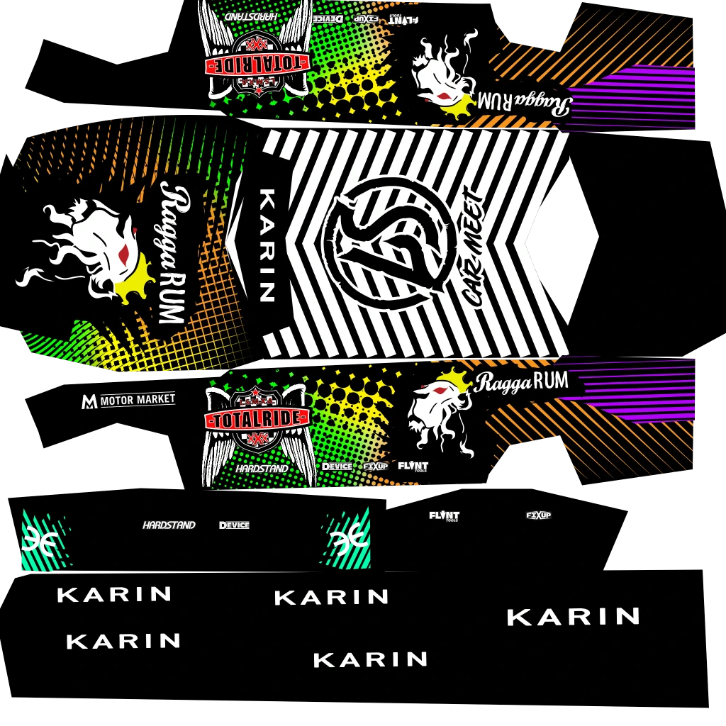 Karin Previon livery 14 template