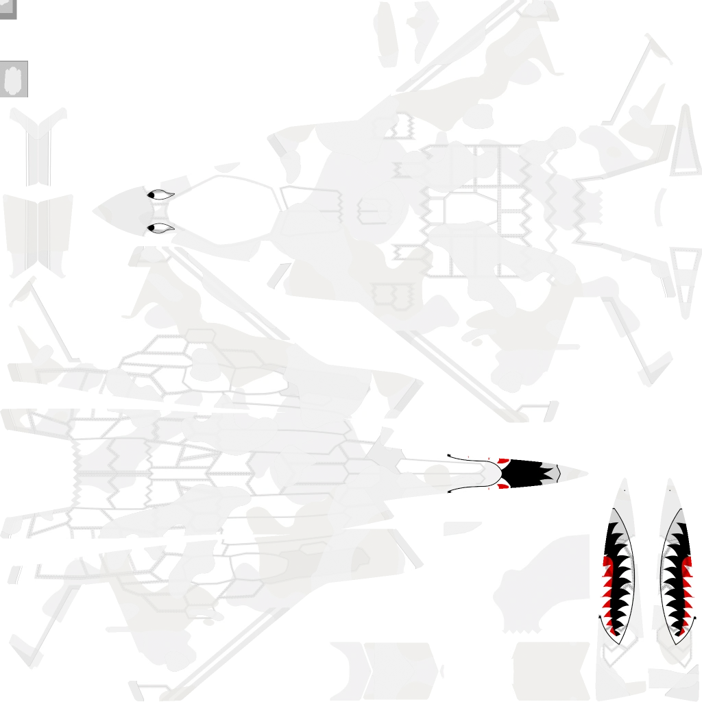 F-160 Raiju livery 8 template
