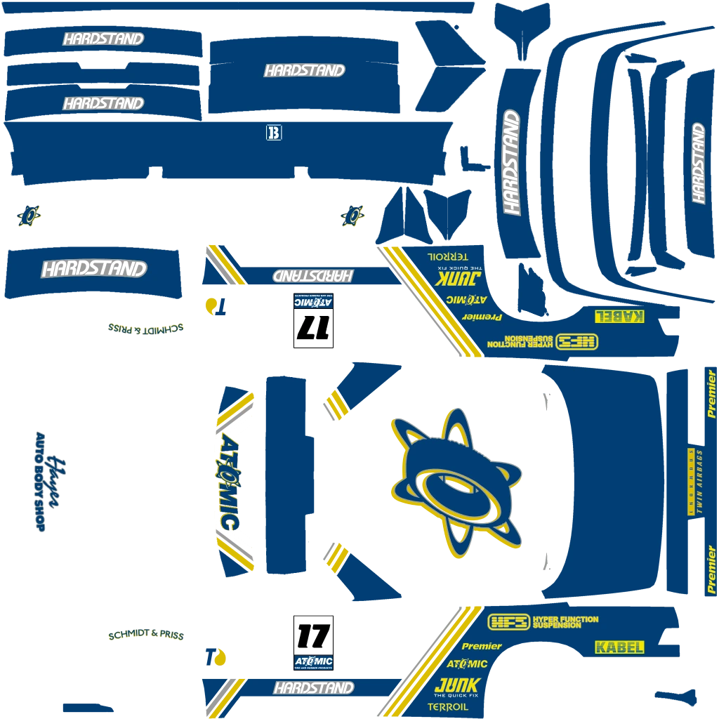 Annis Remus livery 13 template