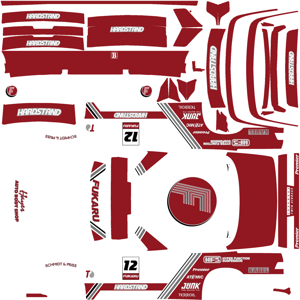 Annis Remus livery 15 template