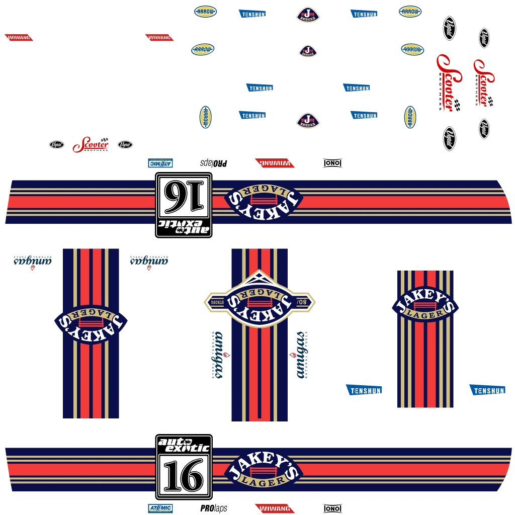 Vapid Retinue Mk II livery 10 template