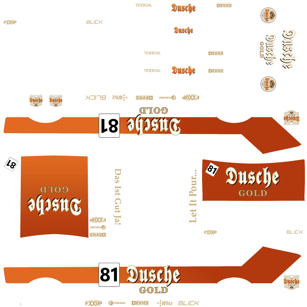 Vapid Retinue Mk II livery 6 template
