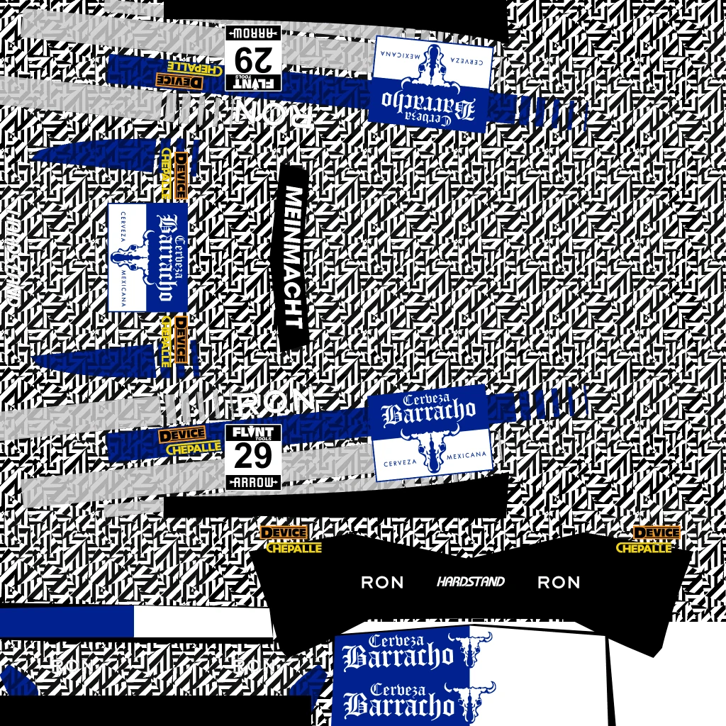 Ubermacht Rhinehart livery 11 template