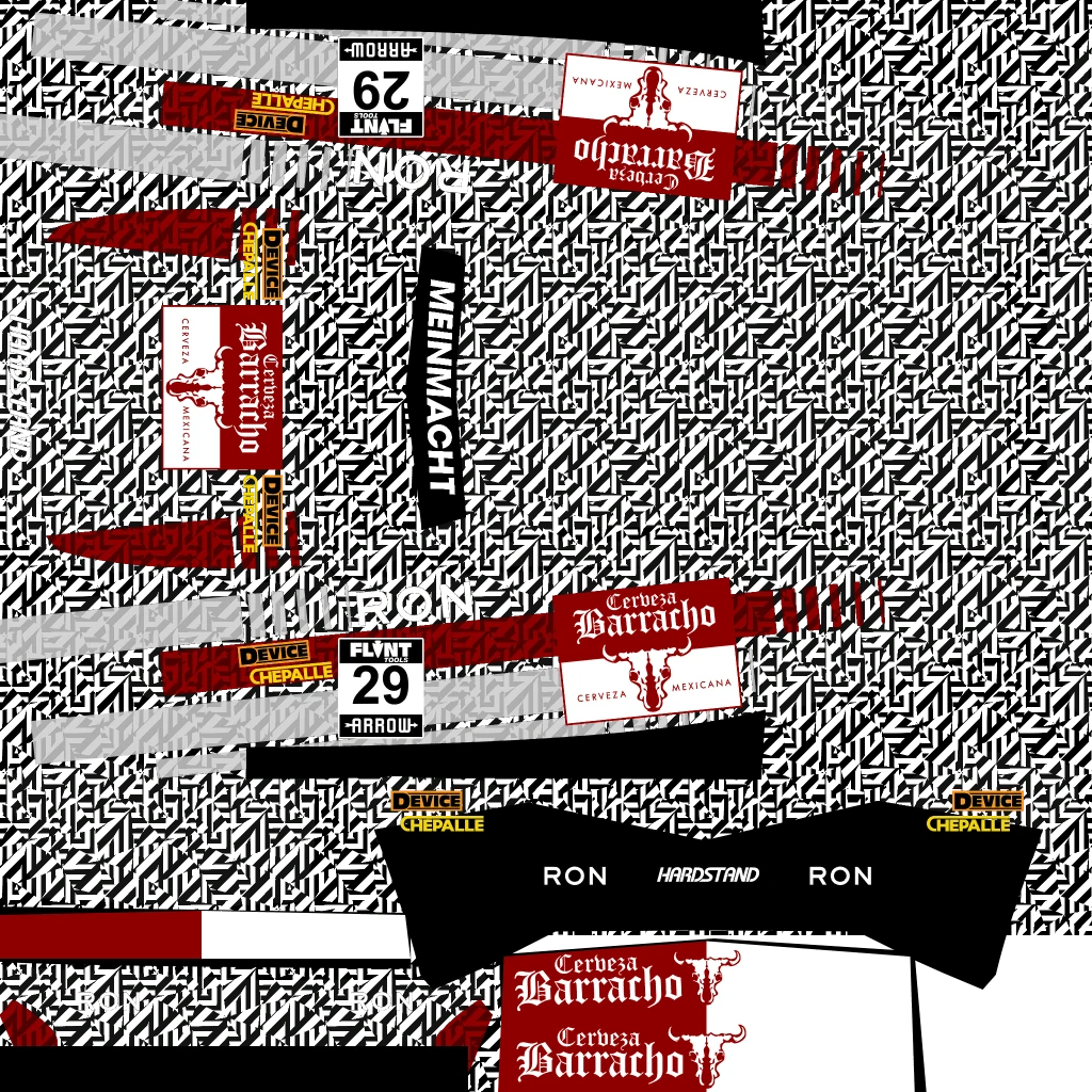 Ubermacht Rhinehart livery 12 template