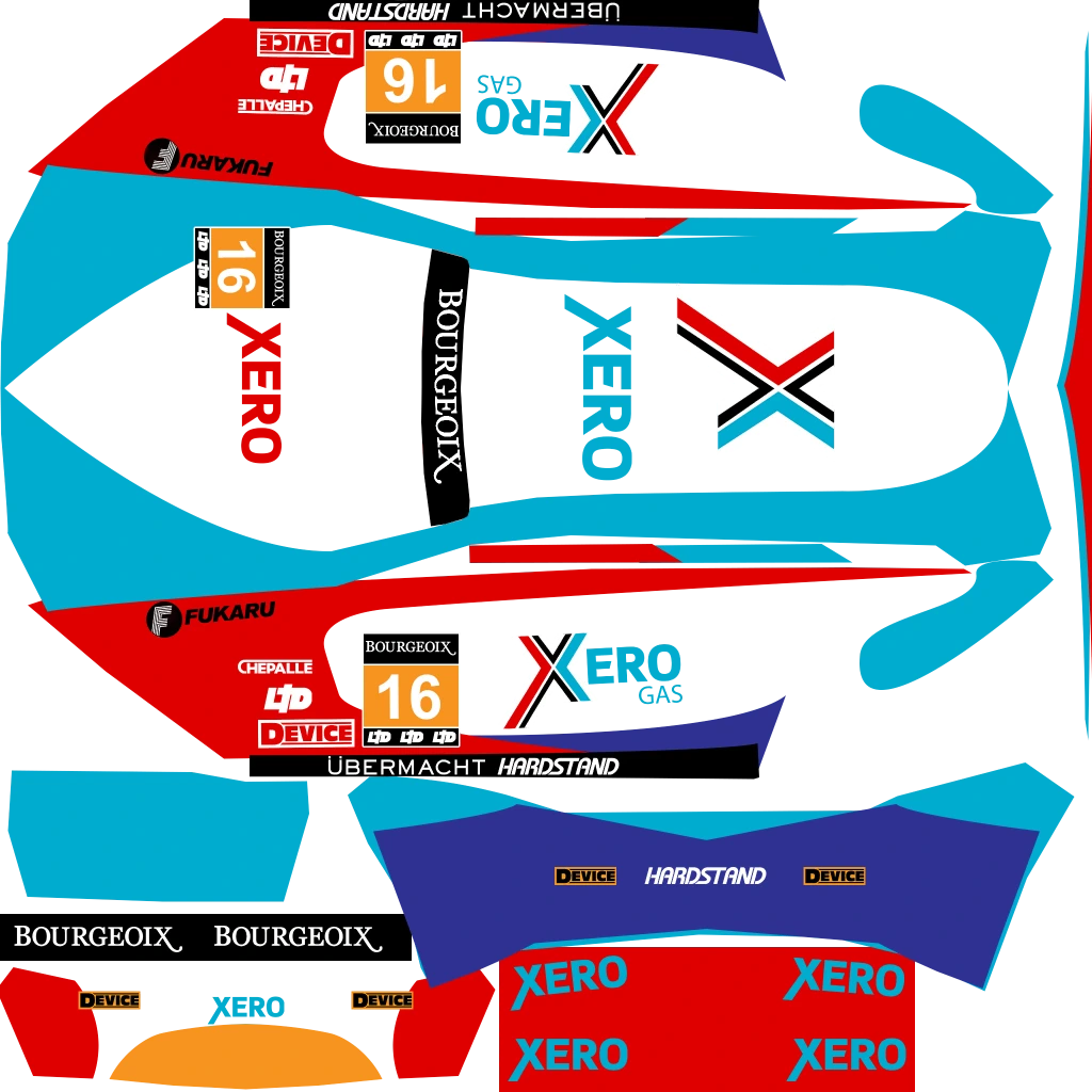 Ubermacht Rhinehart livery 4 template
