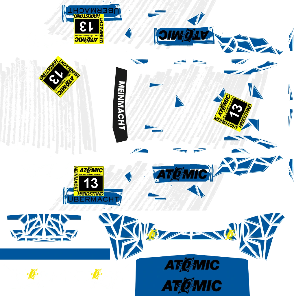 Ubermacht Rhinehart livery 5 template