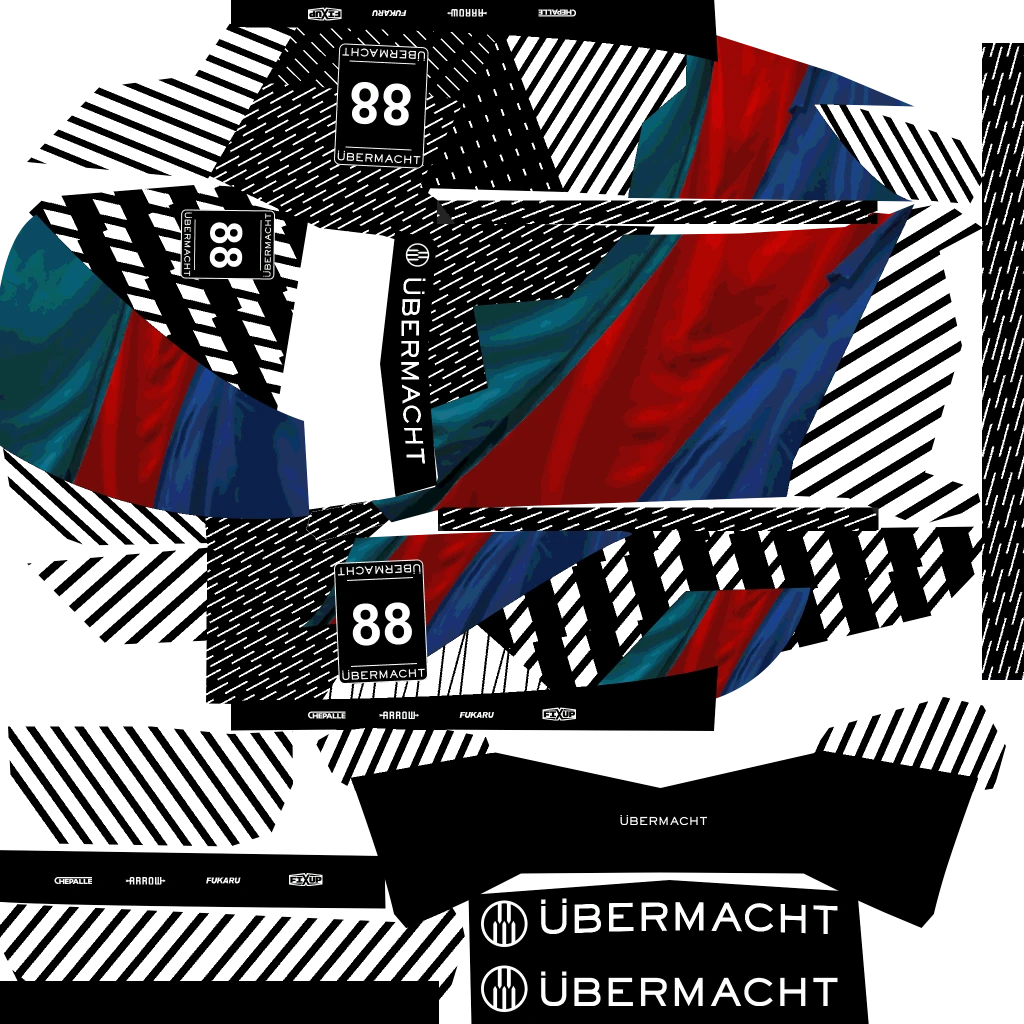 Ubermacht Rhinehart livery 9 template