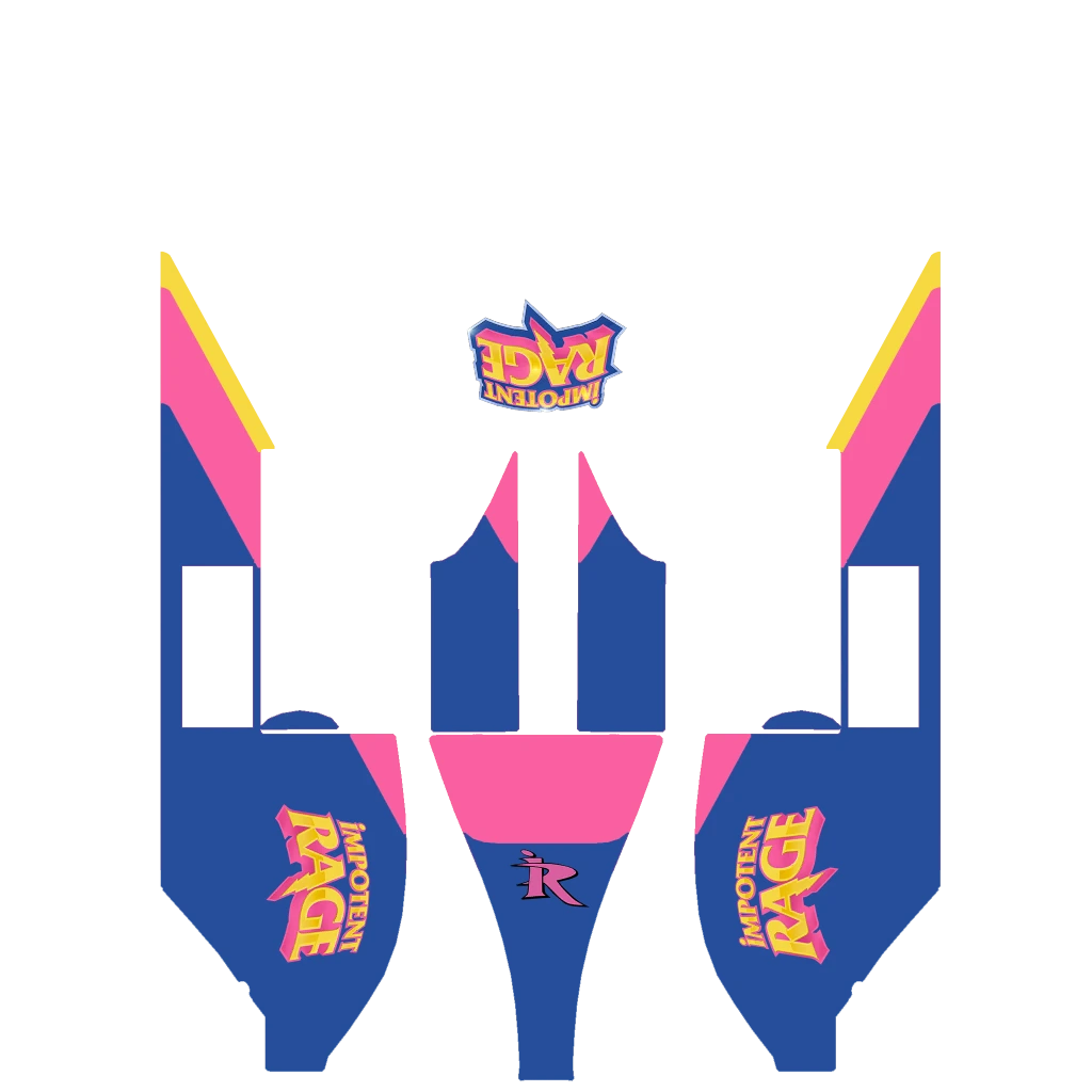 Western Rampant Rocket livery 2 template