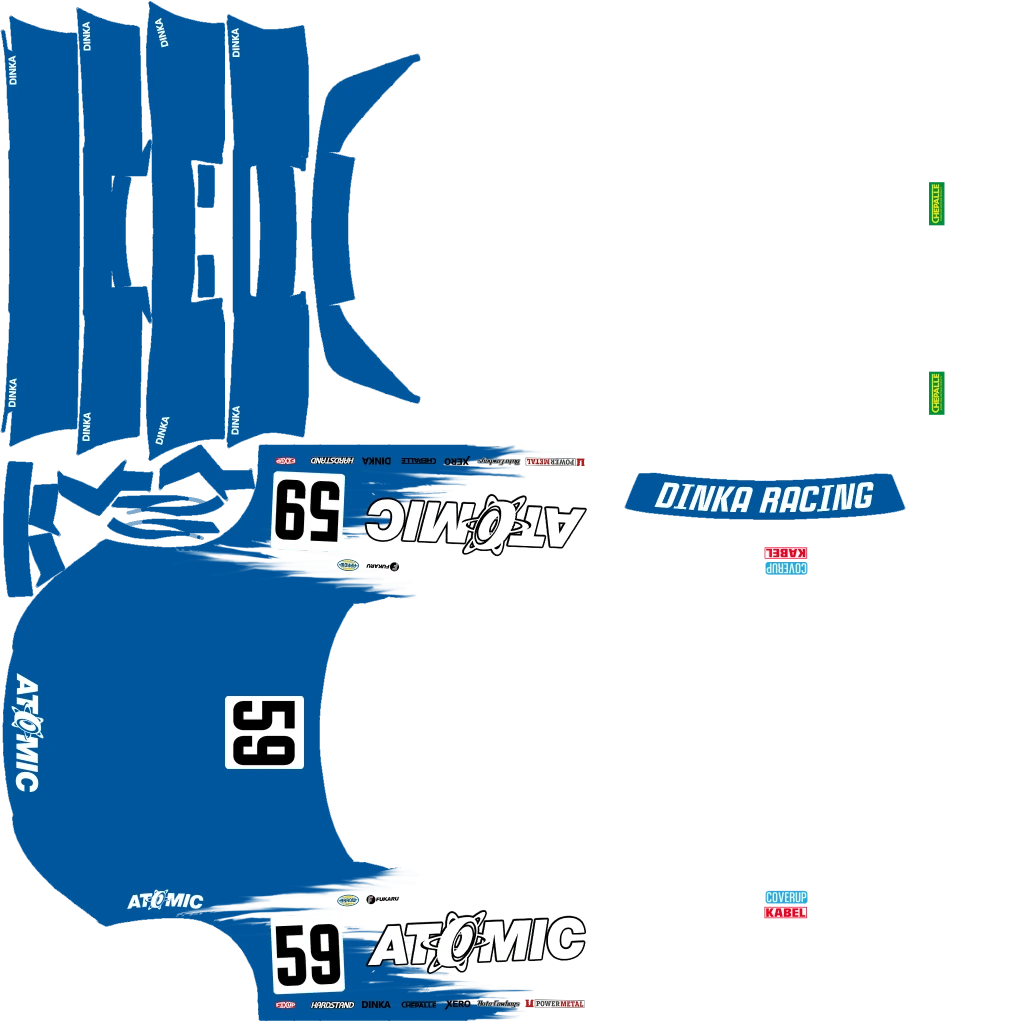 Dinka RT3000 livery 12 template