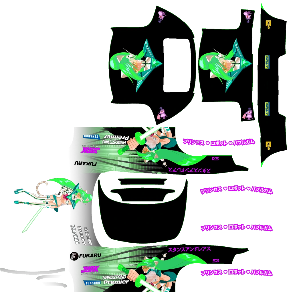 Dinka RT3000 livery 14 template