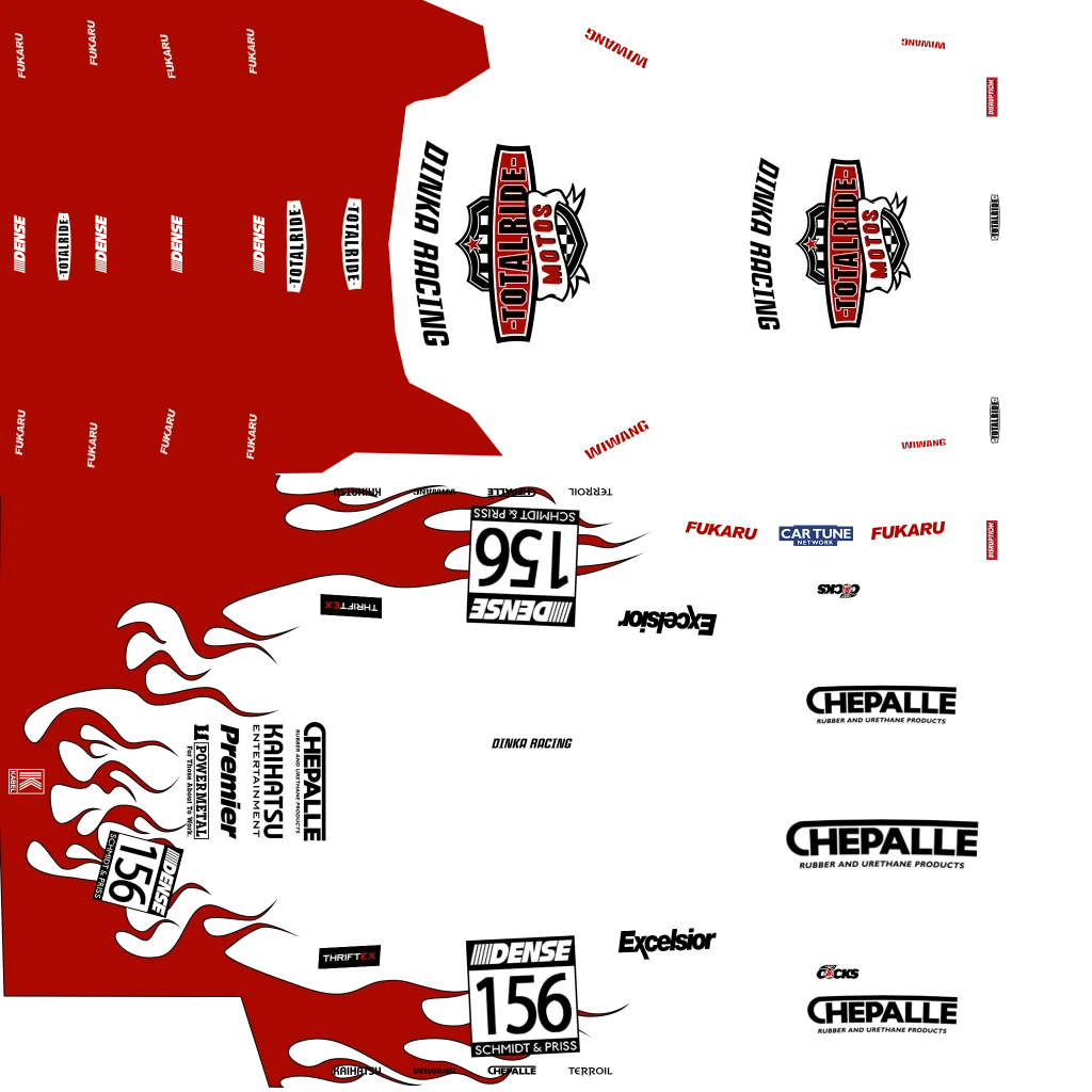 Dinka RT3000 livery 15 template