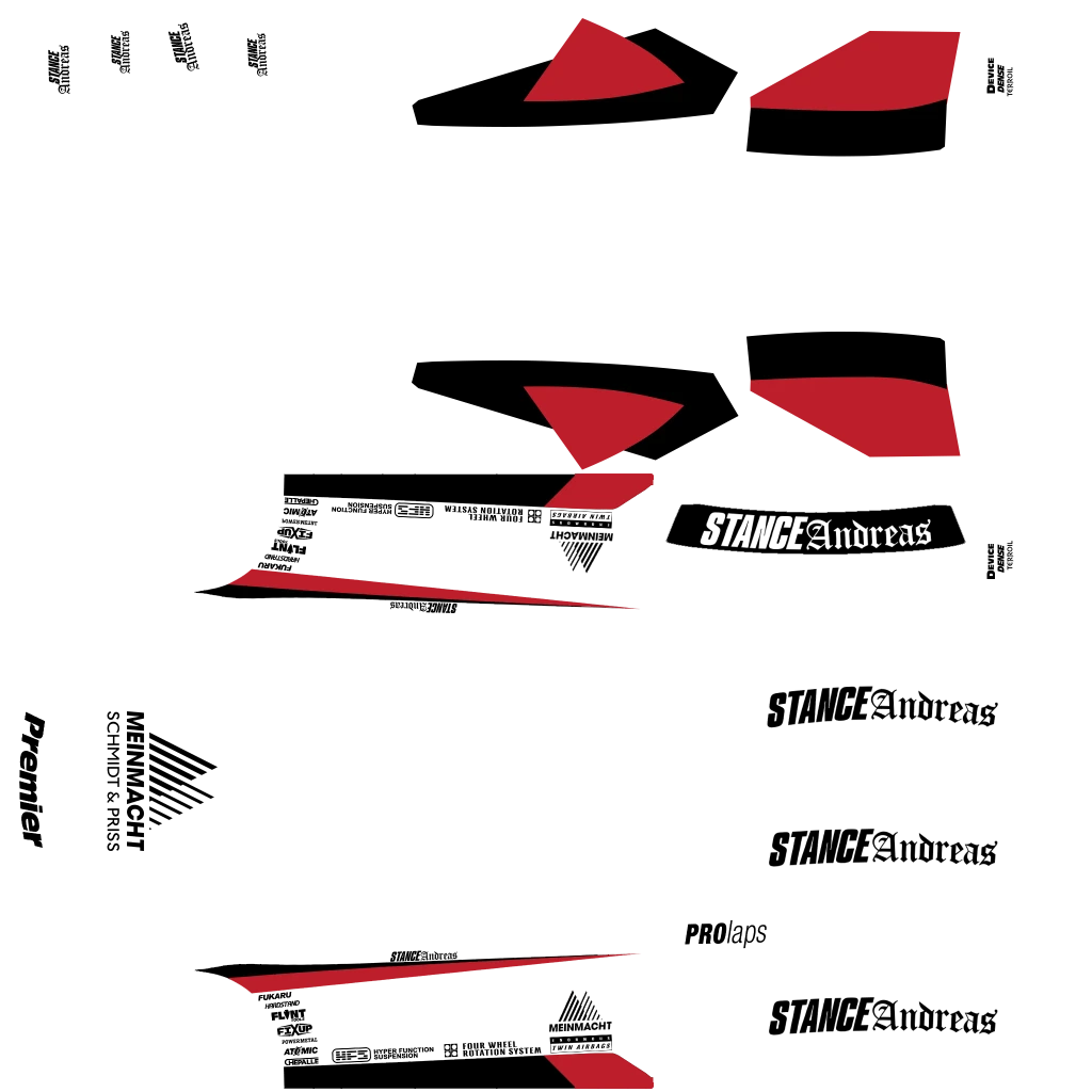 Dinka RT3000 livery 6 template