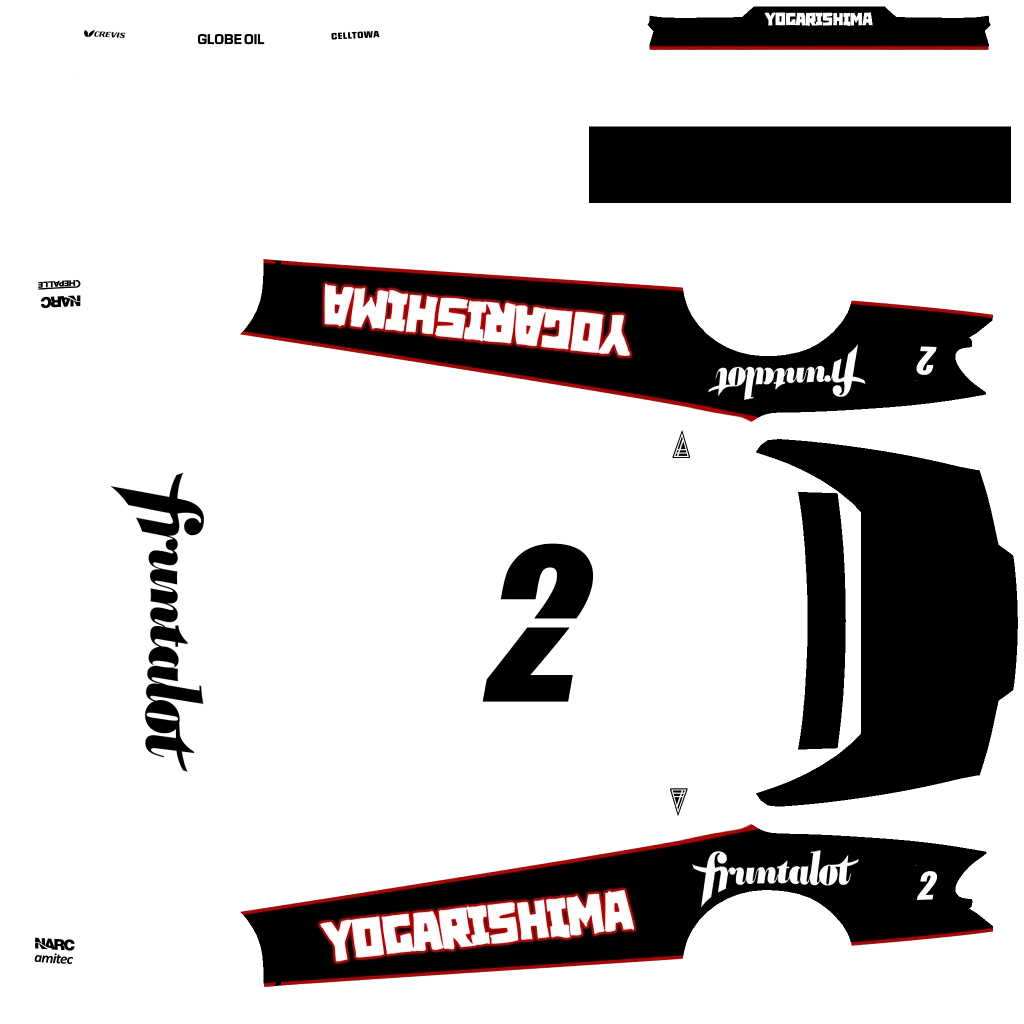 Imponte Ruiner ZZ-8 livery 8 template