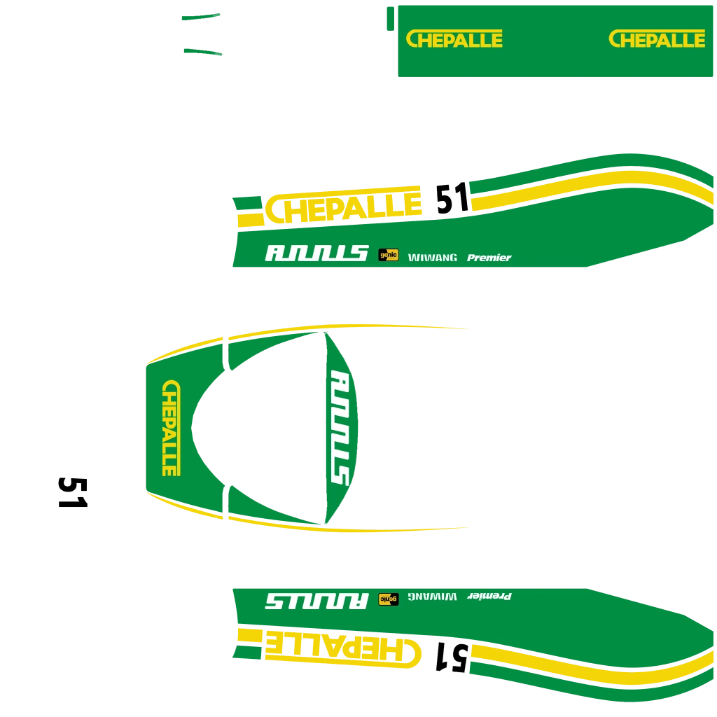 Annis S80RR livery 8 template