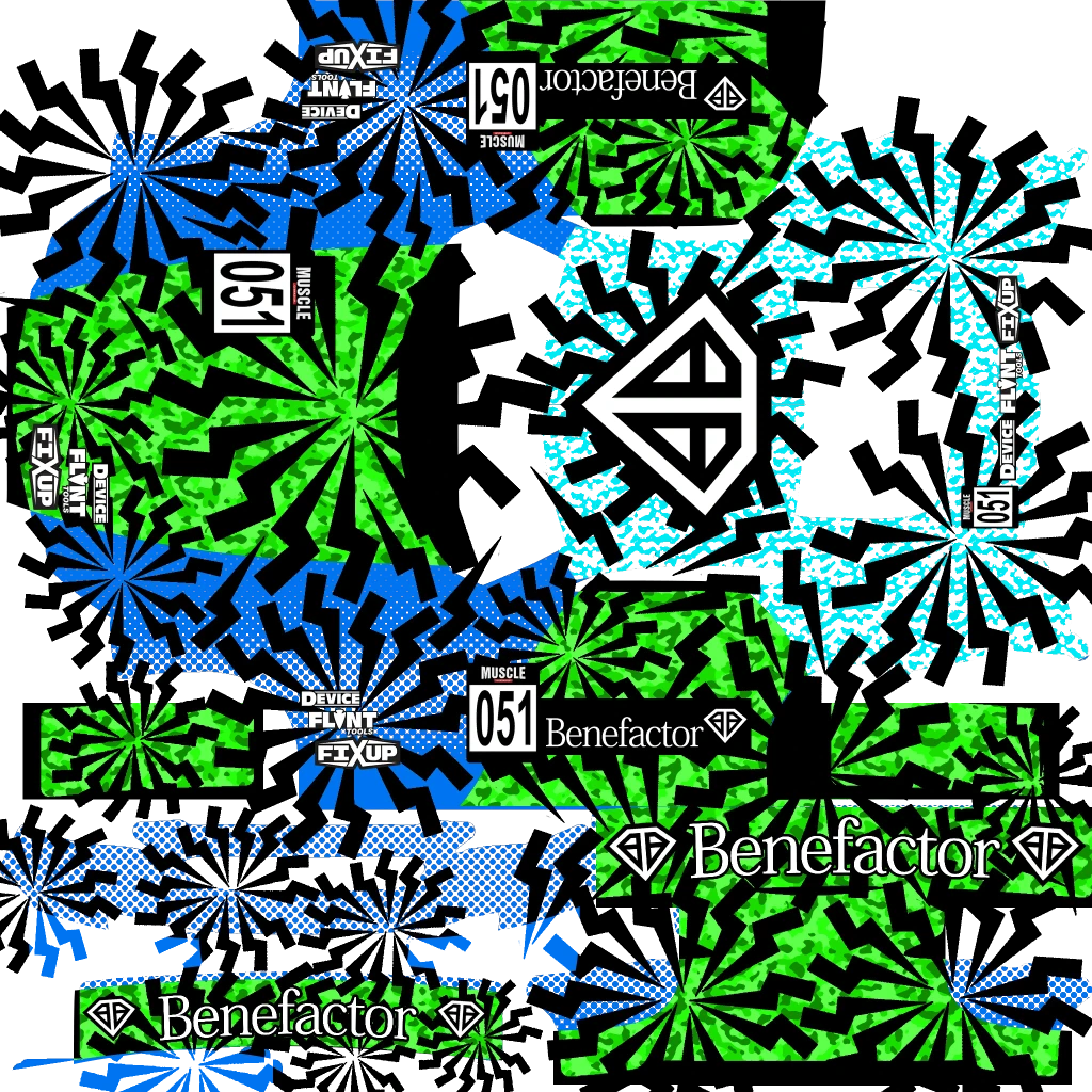 Benefactor Schlagen GT livery 10 template