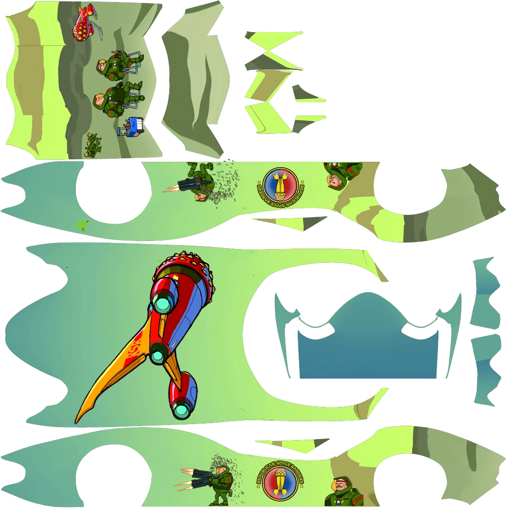 Declasse Scramjet livery 9 template