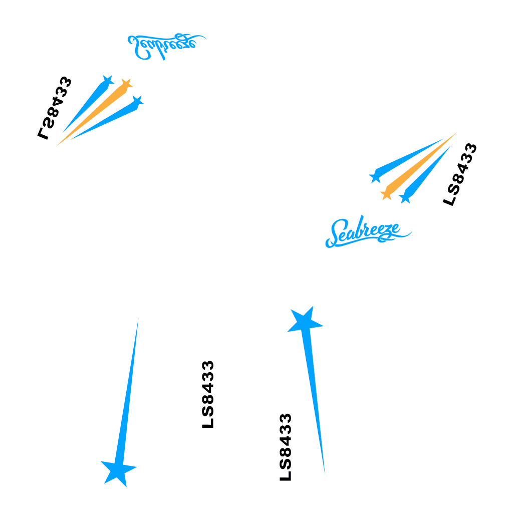 Western Seabreeze livery 1 template