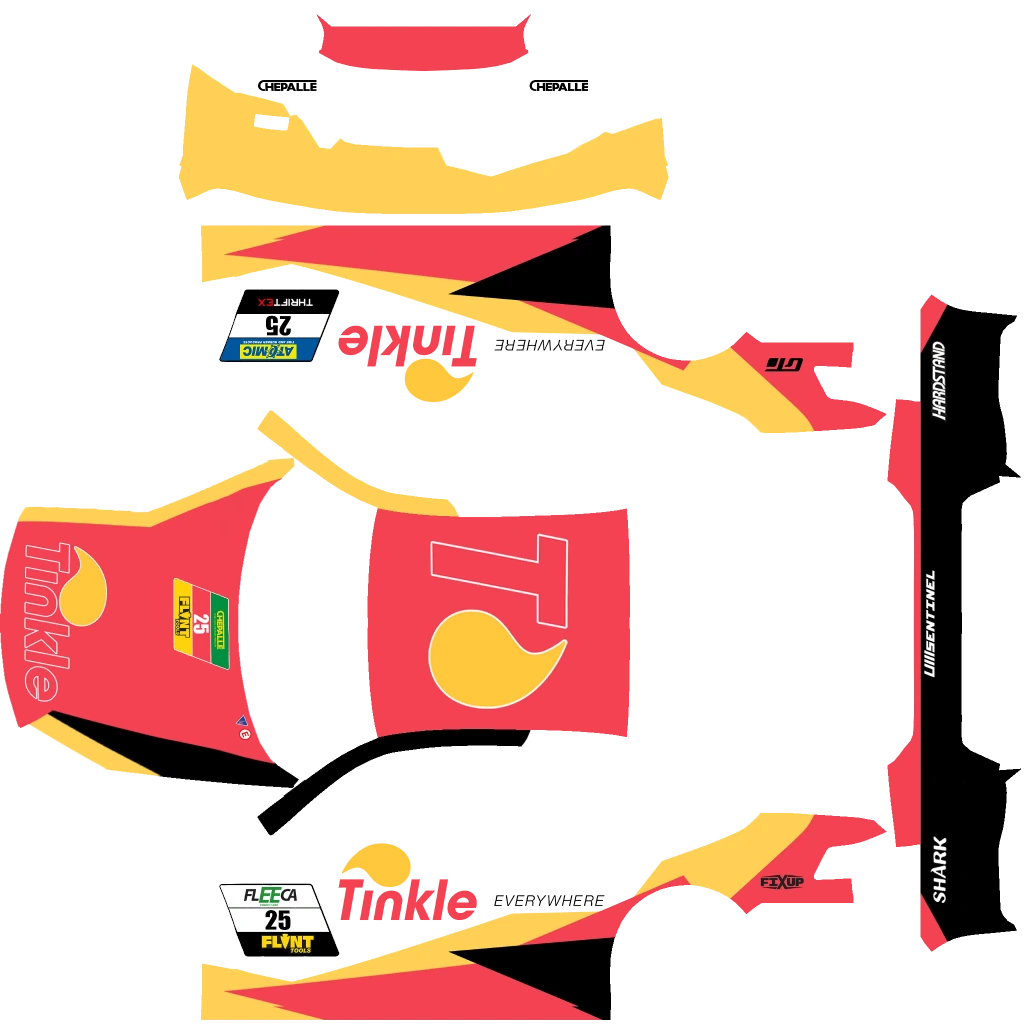 Ubermacht Sentinel XS livery 10 template
