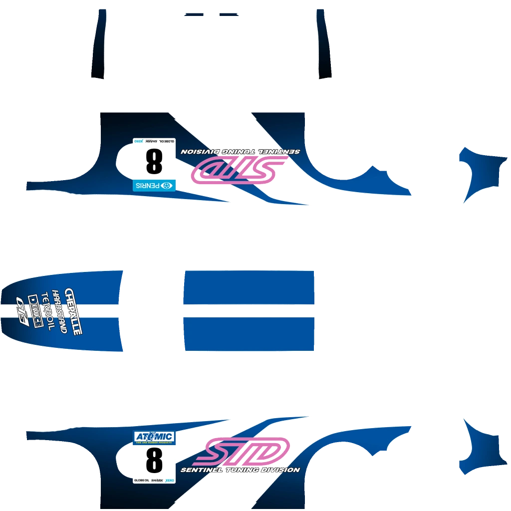 Ubermacht Sentinel XS livery 6 template