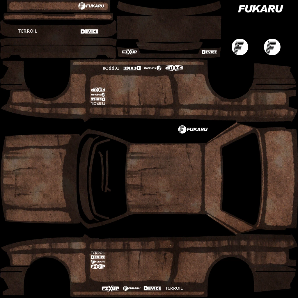 Ubermacht Sentinel livery 2 template